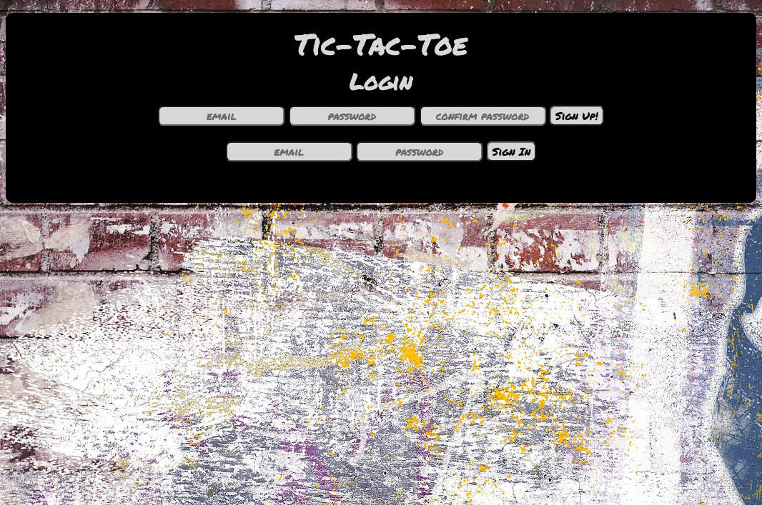tic-tac-toe game